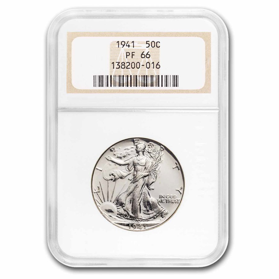 1941 Walking Liberty Half Dollar PF-66 NGC