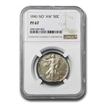 1941 Walking Liberty Half Dollar PF-67 NGC (No AW)
