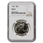 1941 Walking Liberty Half Dollar PF-67 NGC