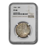 1941 Walking Liberty Half Dollar PF-68 NGC