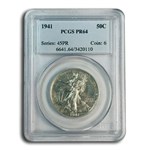 1941 Walking Liberty Half Dollar PR-64 PCGS