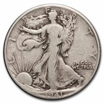 1941 Walking Liberty Halves 20-Coin Roll Avg Circ