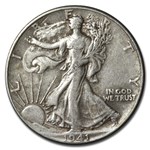 1941 Walking Liberty Halves 20-Coin Roll XF