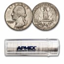 1941 Washington Quarter 40-Coin Roll Avg Circ