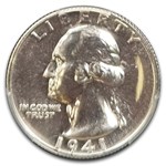 1941 Washington Quarter PR-66 PCGS