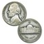 1942-1945 35% Silver Wartime Nickel Set - Avg Circulated