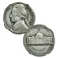1942-1945 35% Silver Wartime Nickel Set - Avg Circulated