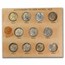 1942-1945 35% Silver Wartime Nickel Set - BU (Wayte Raymond)