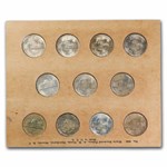 1942-1945 35% Silver Wartime Nickel Set - BU (Wayte Raymond)