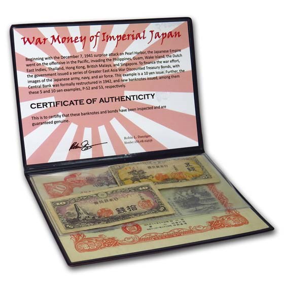 1942-1945 Japanese Government Occupation Note Set 1942-1945 Japanese Government Occupation Note Set