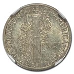 1942/41-D Mercury Dime AU-55 NGC
