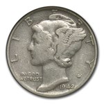 1942/41-D Mercury Dime VF-20 NGC