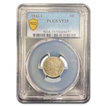 1942/41 Mercury Dime VF-35 PCGS