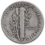 1942/41 Mercury Dime VG