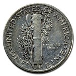 1942/41 Mercury Dime XF