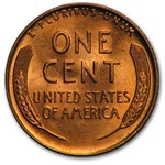1942-D Lincoln Cent BU (Red)