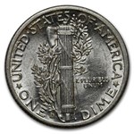 1942-D Mercury Dime AU
