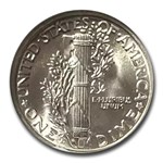 1942-D Mercury Dime MS-66 NGC (FB)