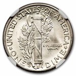 1942-D Mercury Dime MS-67 FB NGC