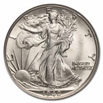 1942-D Walking Liberty Half Dollar MS-65 NGC