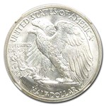 1942-D Walking Liberty Half Dollar MS-66+ NGC