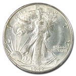 1942-D Walking Liberty Half Dollar MS-66 PCGS