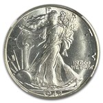 1942-D Walking Liberty Half Dollar MS-67 NGC