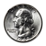 1942-D Washington Quarter MS-65 NGC