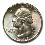 1942-D Washington Quarter MS-67 NGC