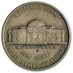 1942 Jefferson Nickel Avg Circ