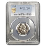 1942 Jefferson Nickel PR-66 PCGS (Type 1)