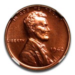 1942 Lincoln Cent PF-67 NGC (Red)