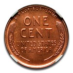 1942 Lincoln Cent PF-67 NGC (Red)