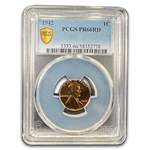 1942 Lincoln Cent PR-66 PCGS (Red)