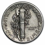 1942 Mercury Dime 50-Coin Roll BU