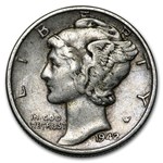 1942 Mercury Dime Good/VF