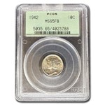 1942 Mercury Dime MS-65 PCGS (FSB)