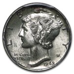 1942 Mercury Dime MS-66 PCGS