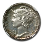 1942 Mercury Dime PF-62 NGC