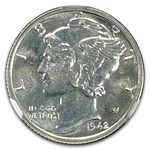 1942 Mercury Dime PF-68 NGC