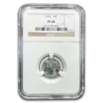 1942 Mercury Dime PF-68 NGC