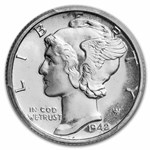 1942 Mercury Dime PR-66 PCGS