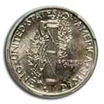 1942 Mercury Dime PR-66 PCGS