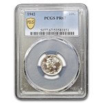 1942 Mercury Dime PR-67 PCGS