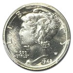 1942 Mercury Dime PR-68 PCGS