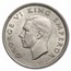 1942 New Zealand Silver Florin George VI BU