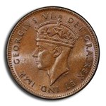 1942 Newfoundland Cent George VI MS-64 PCGS (Brown)