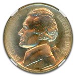 1942-P Silver Jefferson Nickel PF-68+ NGC
