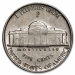 1942-P Silver Wartime Jefferson Nickel AU