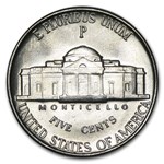 1942-P Silver Wartime Jefferson Nickel BU